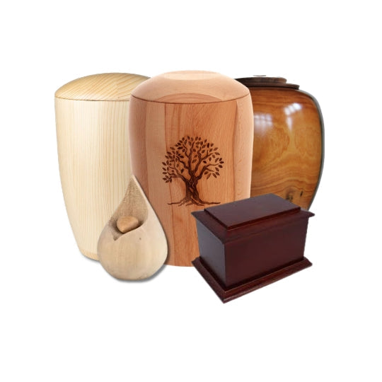 Wooden Urns
