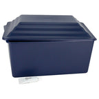 Navy Blue Polymer Urn Vault