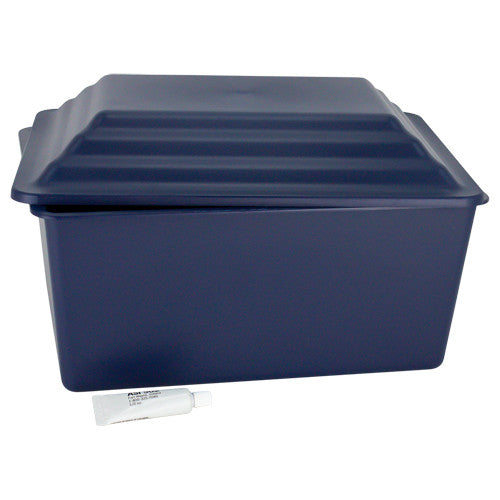 Navy Blue Polymer Urn Vault