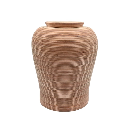 Wooden urn for ashes, Large wooden Urn, Natural wooden urn
