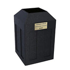 Urn vault for burial. Cremation Urn Capsule. Black Urn Vault. Cremation Urn Vault. Funeral urn vault