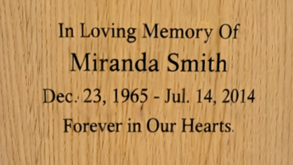 Wooden cremation urn, wooden urn for adult ashes