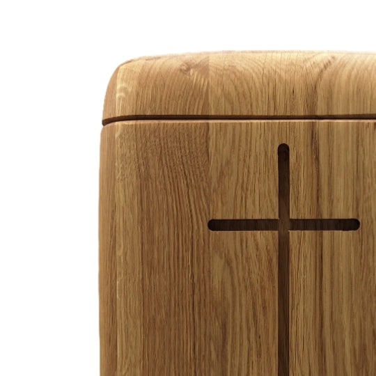 Wooden Urn for Adult Ashes – Handcrafted Memorial Urn