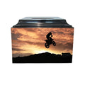 personalized motorcycle urn