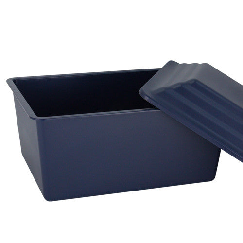 Navy Blue Polymer Urn Vault
