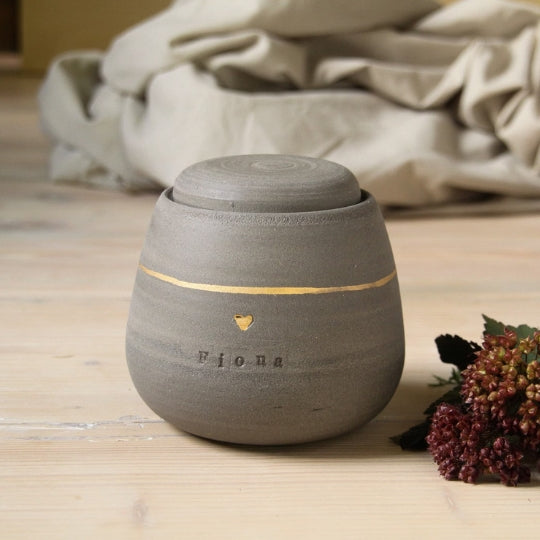 Ceramic Pet urn, Pottery pet urn, ceramic dog urn, ceramic cat urn