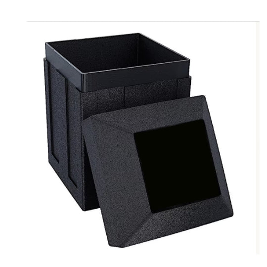 Urn vault for burial. Cremation Urn Capsule. Black Urn Vault. Cremation Urn Vault. Funeral urn vault