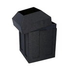 Urn vault for burial. Cremation Urn Capsule. Black Urn Vault. Cremation Urn Vault. Funeral urn vault