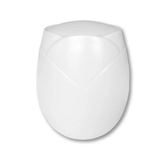 White flower urn
