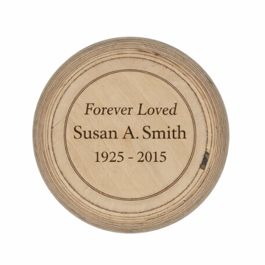 Wooden urn for ashes, Large wooden Urn, Natural wooden urn