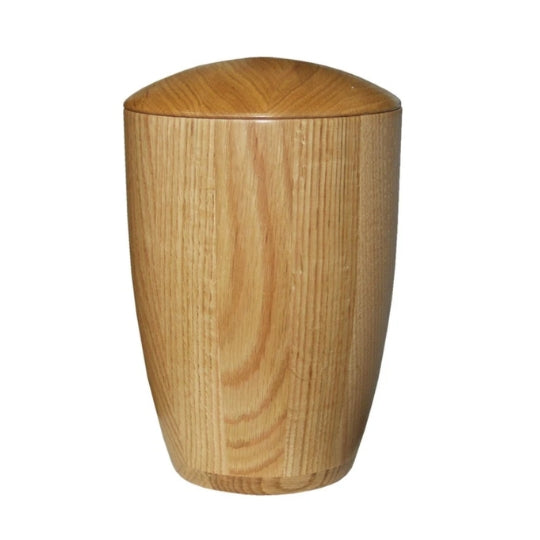 Wooden cremation urn, wooden urn for adult ashes